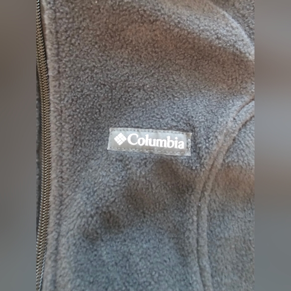Columbia - Charcoal - Fleece Vest - Size Small - Picture 4 of 4